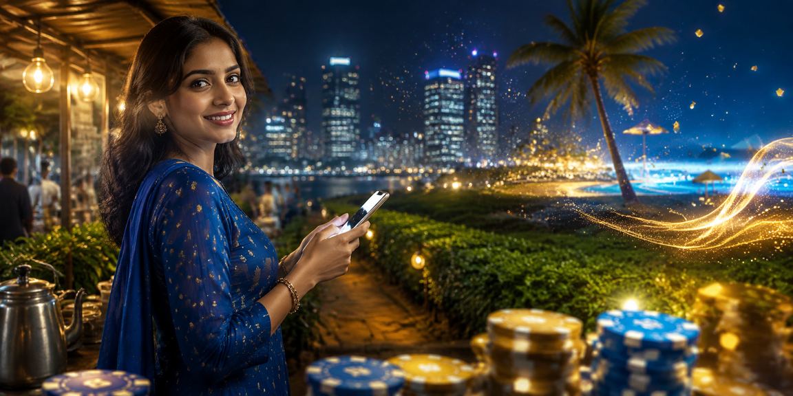 ঢাকার চা বাগানে মোবাইল দিয়ে স্পোর্টস ইভেন্ট পেমেন্টের দৃশ্য