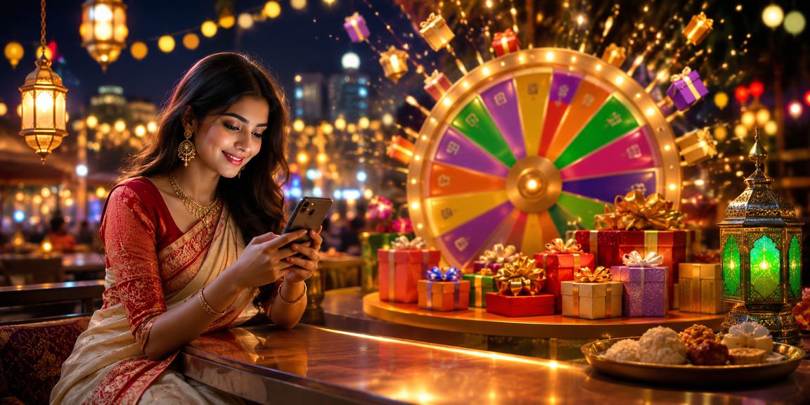 খুলনায় ঈদ উৎসব লাকি ড্র অনুষ্ঠানের দৃশ্য